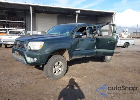 2014 Toyota Tacoma Base V6 из США, поврежденный, VIN 3TMLU4ENXEM146360